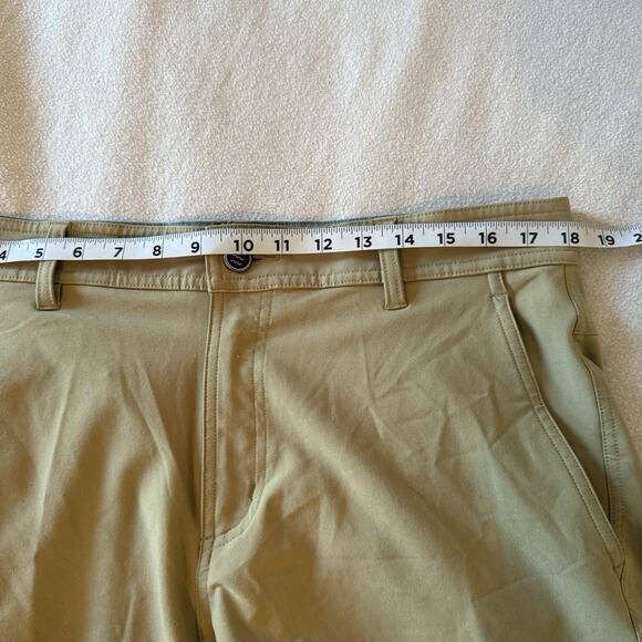 Free Fly Performance Pants Men 36x32 Khaki Tan Stretch Office Golf Work Pristine - Picture 8 of 11